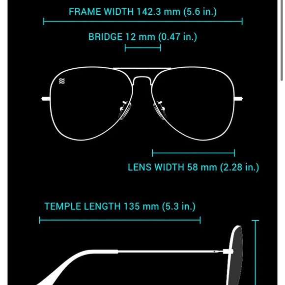 Neven Hudson Nightfall Polarized Aviators - Picture 5 of 5